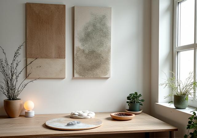 Suasana studio desain Agate Living yang tenang dan inspiratif